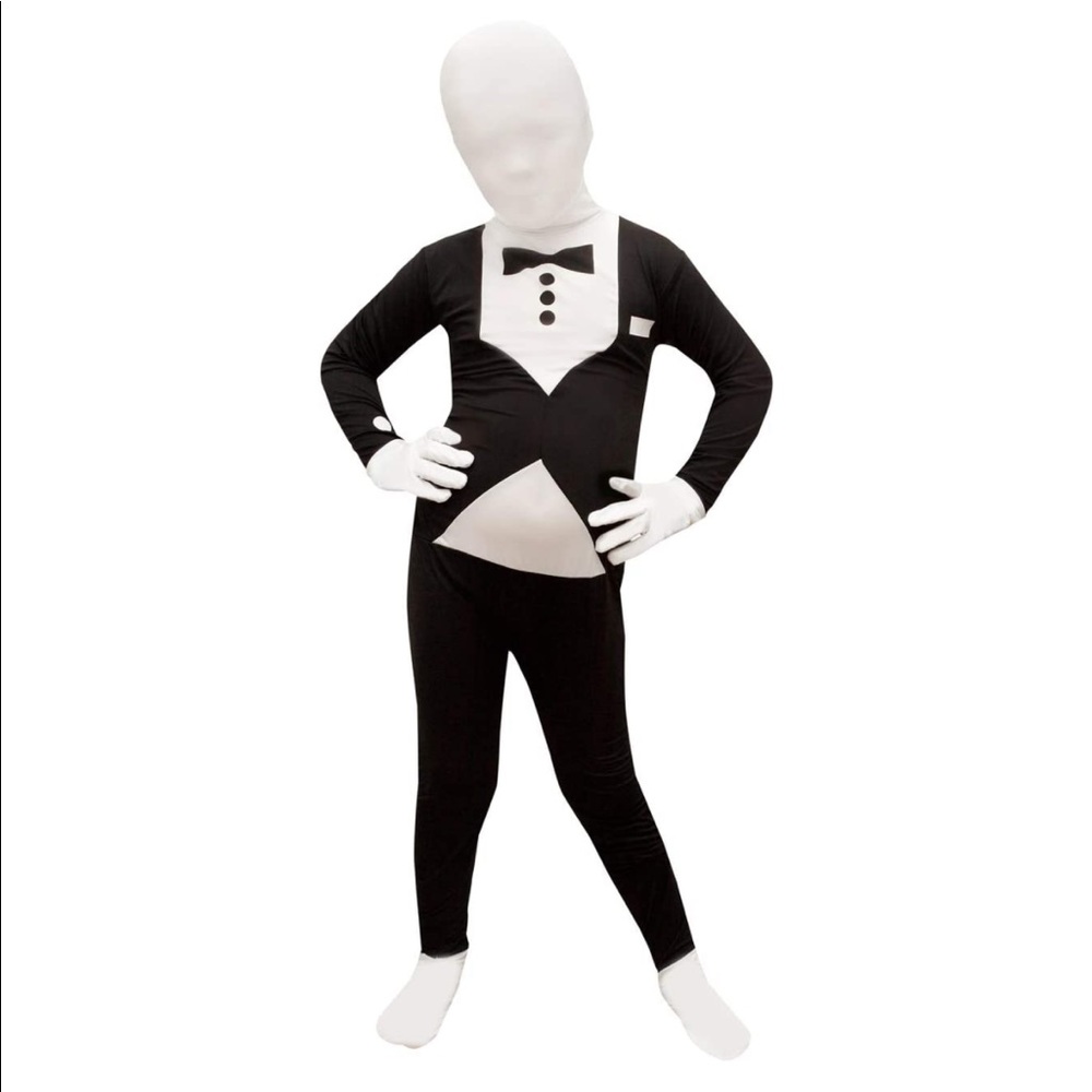Morphsuits Tuxedo Kids Fancy Dress Costume